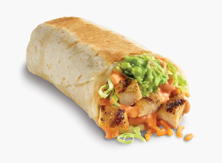 Chipotle Guacamole Chicken Burrito